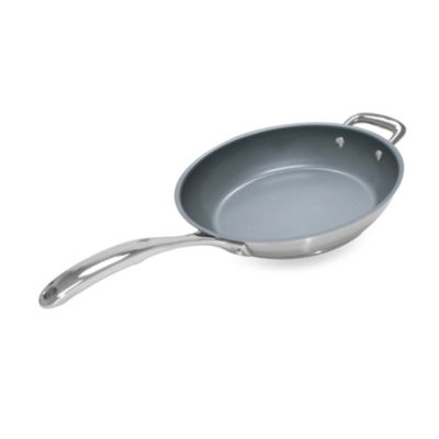 Tefal Duetto Stainless Steel Induction Nonstick Frying Pan 11.0" Dishwasher Safe 