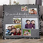 Alternate image 0 for They&#39;re Worth Spoiling Personalized 50-Inch x 60-Inch Tie Photo Blanket
