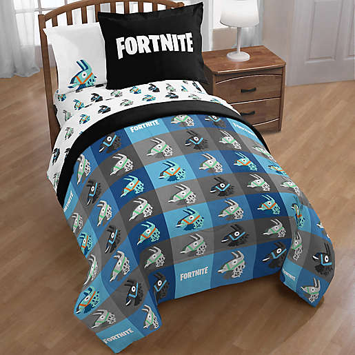 Fortnite Boogie Boys 5 Piece Bedding Set Twin or Full Comforter Sheets 2DayShip 