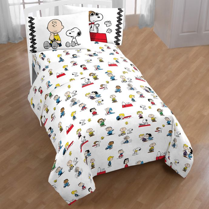 Peanuts Queen Size Bedding - Hanaposy