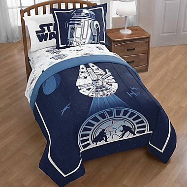 Star Wars Ep7 Force Awakens 64" x 86" Twin Comforter 