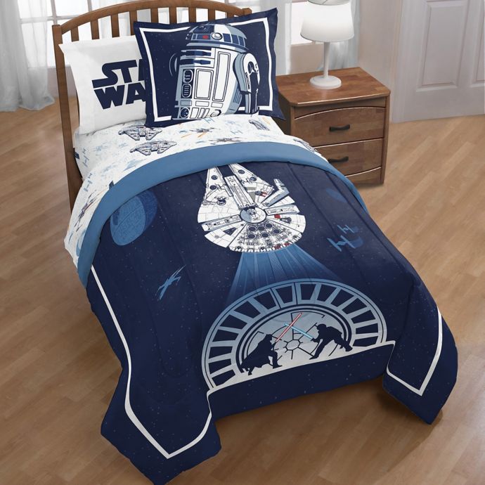 Star Wars Twin Full Comforter Set Buybuy Baby