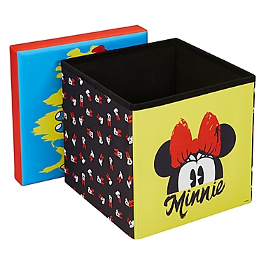 15" Licensed Folding Ottoman- Classic Minnie. View a larger version of this product image.