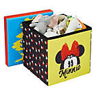 Alternate image 3 for 15" Licensed Folding Ottoman- Classic Minnie