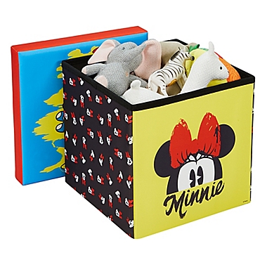 15" Licensed Folding Ottoman- Classic Minnie. View a larger version of this product image.
