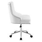 Alternate image 2 for Modway Regent Tufted Swivel Office Chair in White
