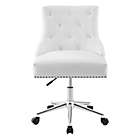 Alternate image 4 for Modway Regent Tufted Swivel Office Chair in White