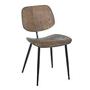 LumiSource&reg; Wilson Wood Chairs in Espresso (Set of 2)
