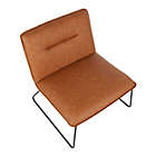 Alternate image 7 for LumiSource&reg; Casper Side Chair in Camel/Black