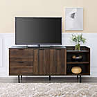 Alternate image 1 for Forest Gate&trade; Harlow 58-Inch TV Stand in Dark Walnut
