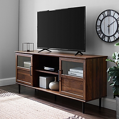 Forest Gate&trade; 58-Inch Panel Door TV Stand. View a larger version of this product image.