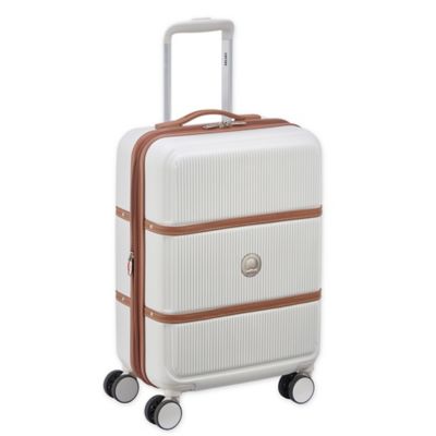 delsey white luggage