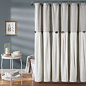 Lush Decor Color Blocking Shower Curtain