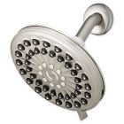 Alternate image 0 for Waterpik&reg; 6-Spray Showerhead with PowerPulse in Brushed Nickel