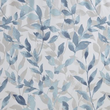Madison Park Essentials Sofia Botanical Printed Shower Curtain in Blue. View a larger version of this product image.