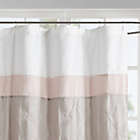 Alternate image 1 for 510 Design Shawnee Embroidered Shower Curtain in Blush