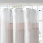 Alternate image 2 for 510 Design Shawnee Embroidered Shower Curtain in Blush