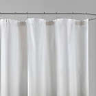 Alternate image 1 for Madison Park Ara Ombre Printed Seersucker Shower Curtain in Grey