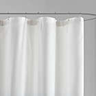 Alternate image 2 for Madison Park Ara Ombre Printed Seersucker Shower Curtain in Grey