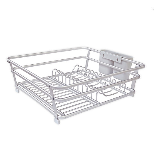 Org Aluminum Dish Rack Bed Bath Beyond, Countertop Dish Dryer Rack