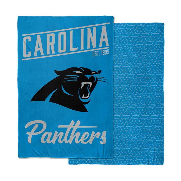 Nfl Carolina Panthers Reversible 6 Lb Quilted Weighted