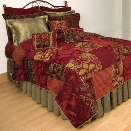 Burgundy And Gold Bedding Bed Bath Beyond