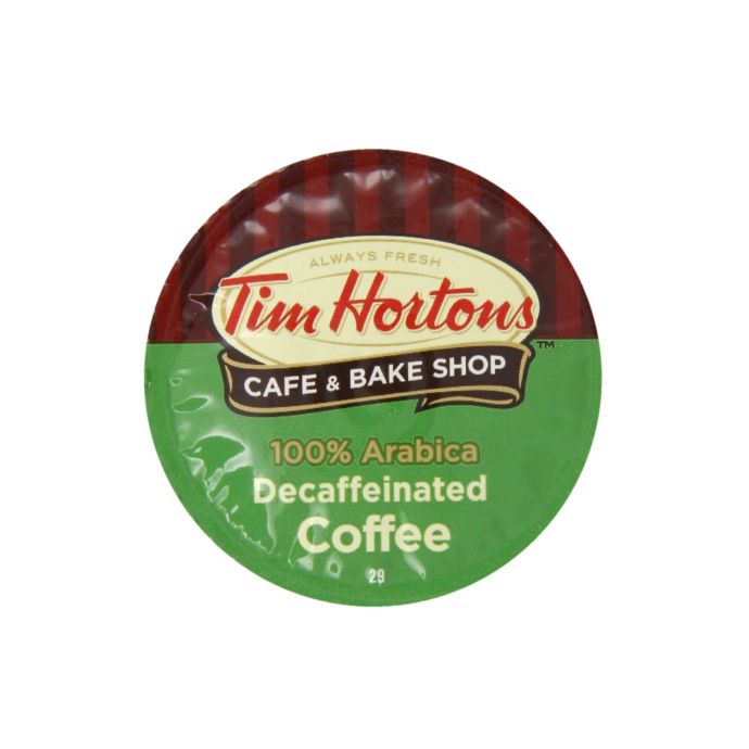 Tim Hortons® Decaffeinated Coffee Pods for Single Serve Coffee Makers