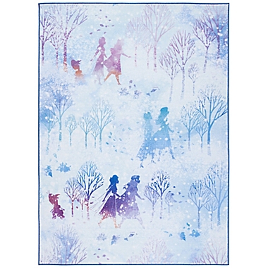Disney&reg; Frozen 2 Believe Rug in Light Blue/Purple. View a larger version of this product image.
