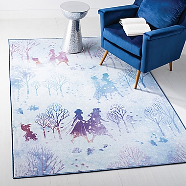 Disney&reg; Frozen 2 Believe 5&#39; x 7&#39; Area Rug in Light Blue/Purple. View a larger version of this product image.