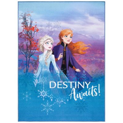 Disney&reg; Frozen 2 Destiny 5&#39; x 7&#39; Area Rug in Blue