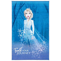 Disney® Frozen 2 Journey 3'3 x 5'3 Area Rug in Blue