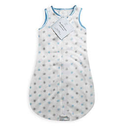 Swaddle Designs® Cozy zzZipMe Sack in Blue Dots