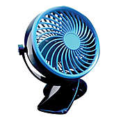 Go Fan&trade; Stationary Clip Fan in Blue
