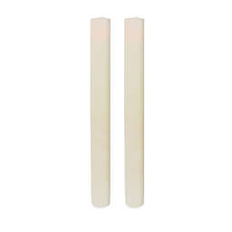 Brightly 9-Inch LED Taper Candles in Ivory (Set of 2)