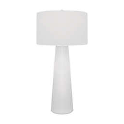 ELK Lighting Obelisk Table Lamp with Nightlight in White
