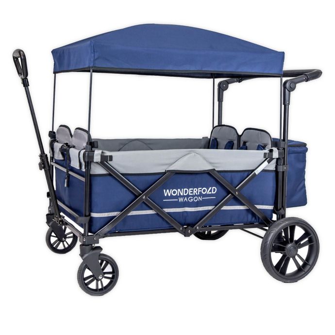 Wonderfold Wagon X4 Push and Pull Quad Stroller Wagon Bed Bath and