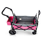 Alternate image 3 for WonderFold Wagon X2 Double Stroller Wagon in Pink
