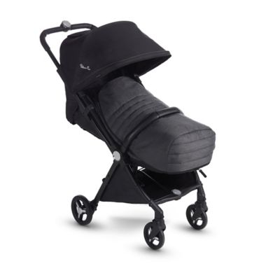 Silver Cross Jet Stroller Footmuff in Black. View a larger version of this product image.