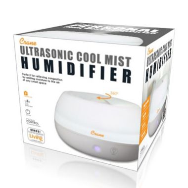 Crane Personal Humidifier and Aroma Diffuser in White. View a larger version of this product image.