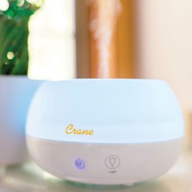 Crane Personal Humidifier and Aroma Diffuser in White. View a larger version of this product image.