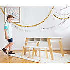 Alternate image 3 for Wildkin 3-Piece Arts &amp; Crafts Table &amp; Stools Set in White