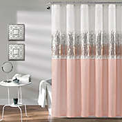 Pink Shower Curtain Bed Bath Beyond, Pink Black White Shower Curtain