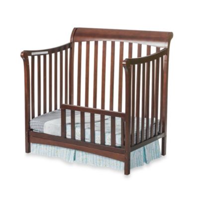 mini crib toddler rail