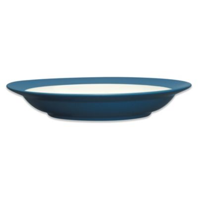 Noritake&reg; Colorwave 27 oz. Round Rim Pasta Bowl in Blue