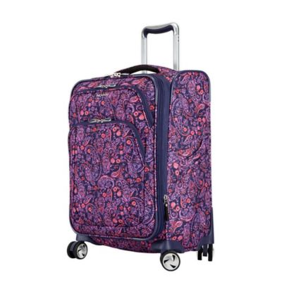 pink carry on suitcase