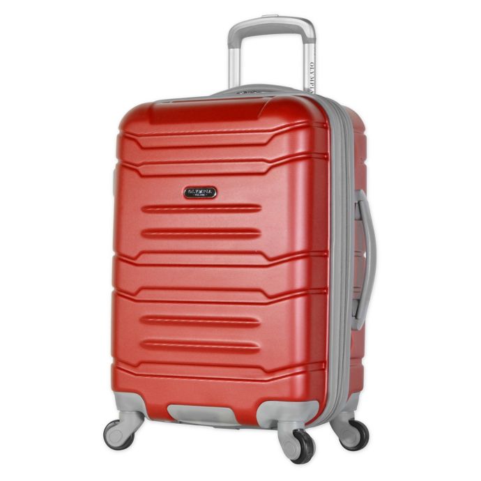 Olympia® USA Denmark 21Inch Hardside Spinner Carry On Luggage Bed