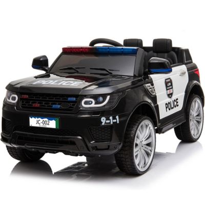 12 volt ride on police car