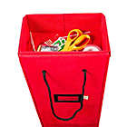 Alternate image 1 for Santa&#39;s Bags Wrapping Paper Storage Box in Red