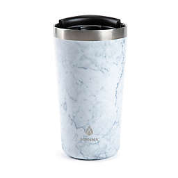 Manna™ 18 oz. Ranger Pint Travel Mug in White Marble