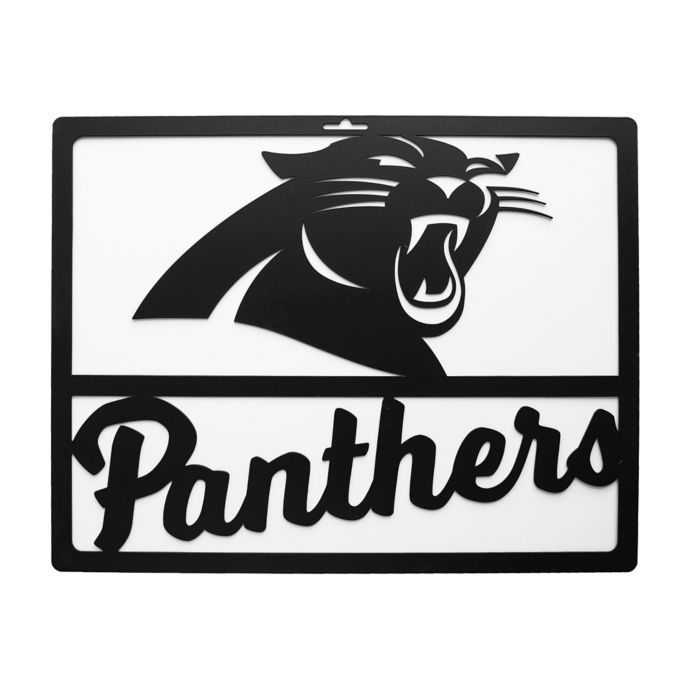 Nfl Carolina Panthers Metal Team Sign Bed Bath Beyond